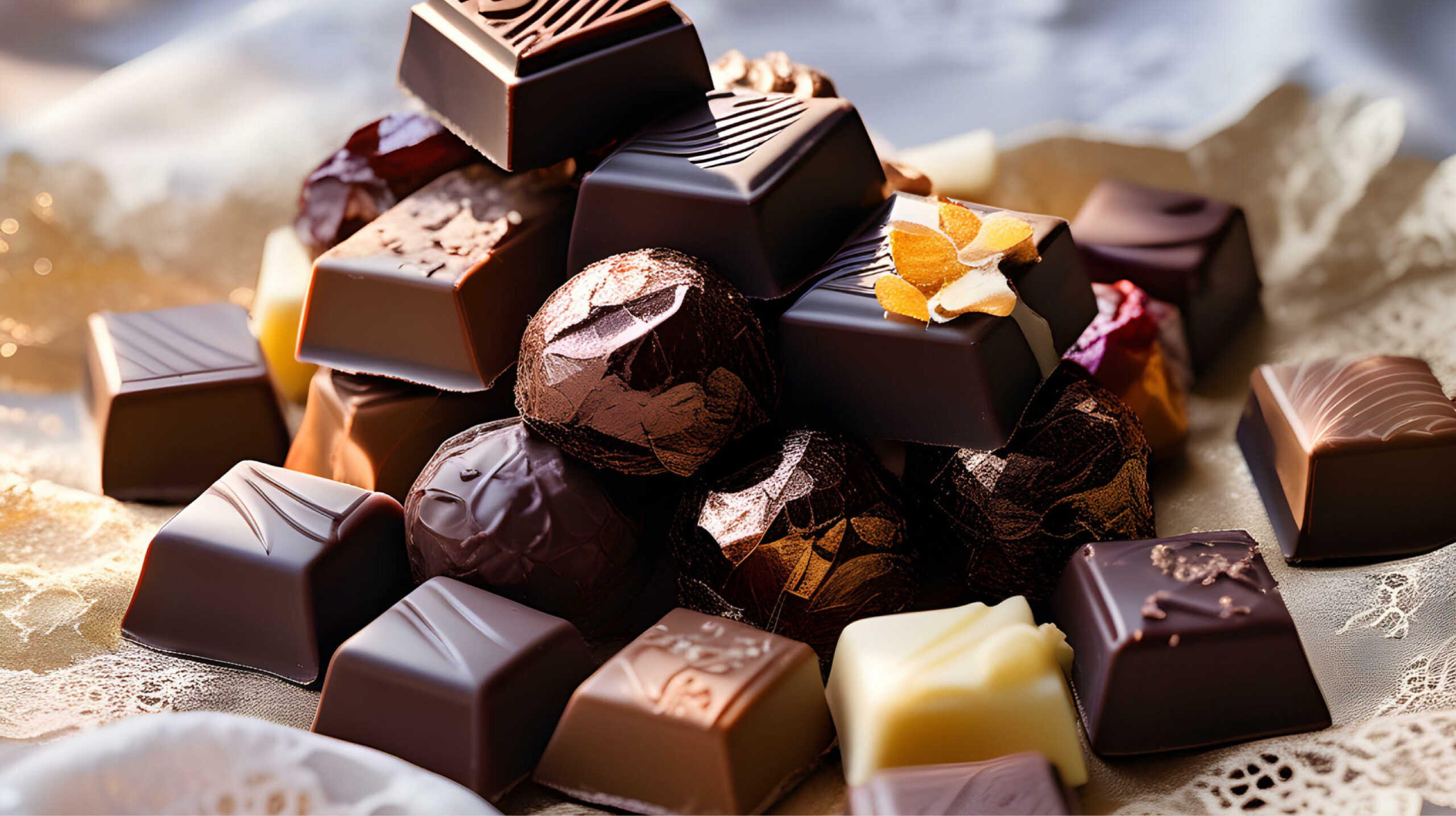 assortiment de chocolat gourmand